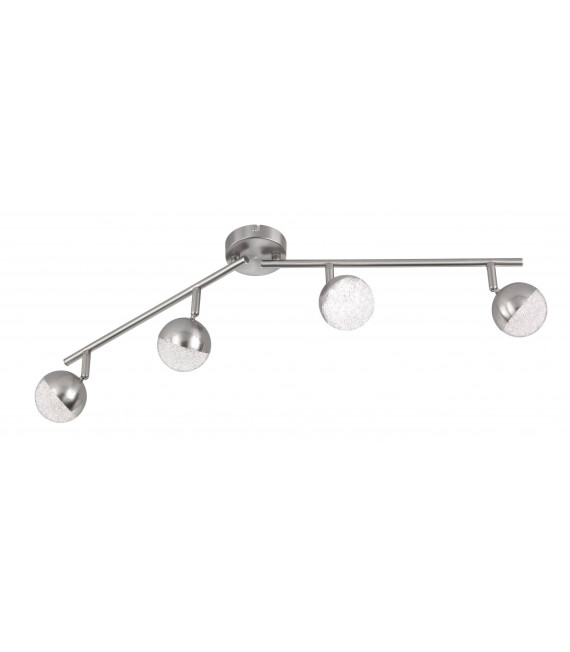 SANAN foco níquel mate 4 bombillas LED