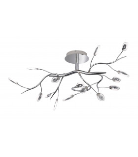 FELLOW Chrom Deckenleuchte 1 LED-Lampe
