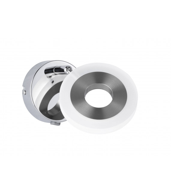 DIVINA Strahler matt Nickel / Chrom 1 LED-Lampe