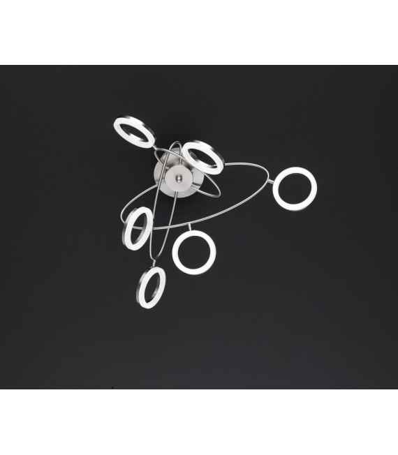 SCARLETT Spot Matt Nickel 6 LED-Lampen