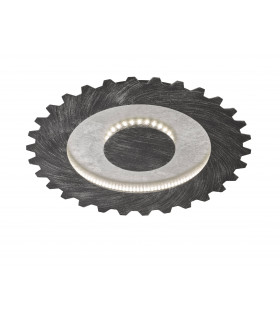 LEIF Plafón plata 1 bombilla LED