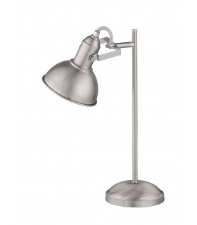 Lampada da tavolo SCOPE nichel opaco 1 lampadina