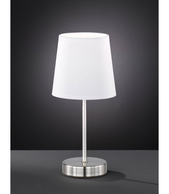 Lampada da tavolo bianca CESENA 1 lampadina