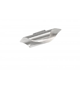 SAFIRA Lampada da soffitto argento 1 lampadina a LED