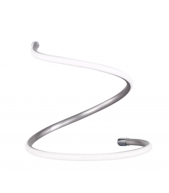BONNEY lámpara de mesa níquel mate 1 bombilla LED