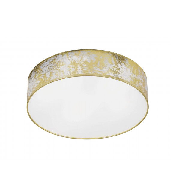 Lampada da soffitto LEIKA dorata 1 lampadina a LED