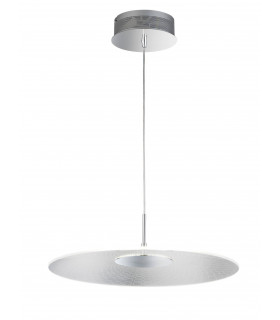 Lampada a sospensione COCO cromata 1 lampadina a LED