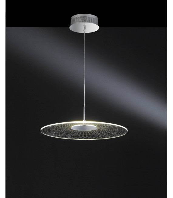COCO Chrom Pendelleuchte 1 LED-Lampe