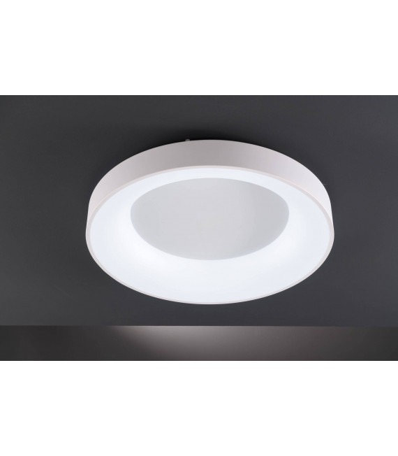 Cameron blanco plafón 1 bombilla LED