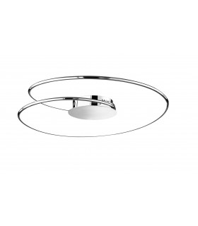Lampadario LOUIS cromato 1 lampadina a LED