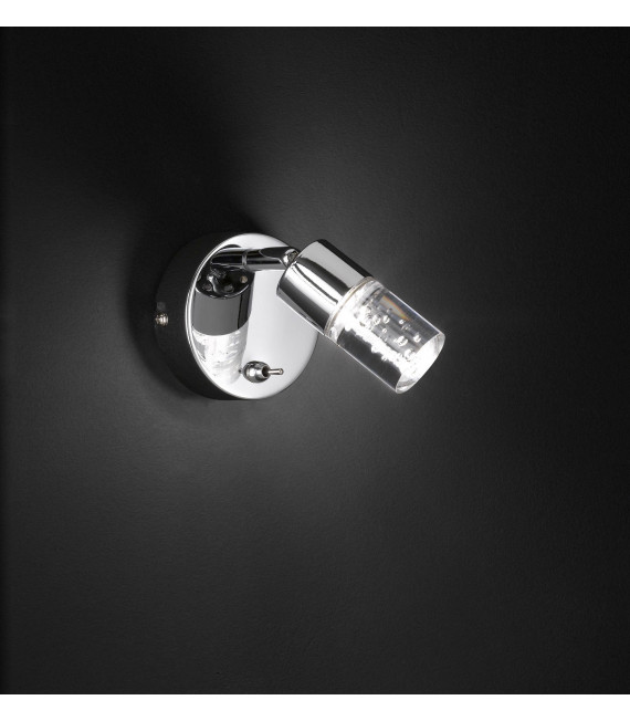LUGO cromo foco 1 bombilla LED