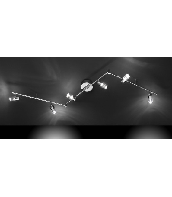 LUGO Chrome Spot 6 LED-Lampen