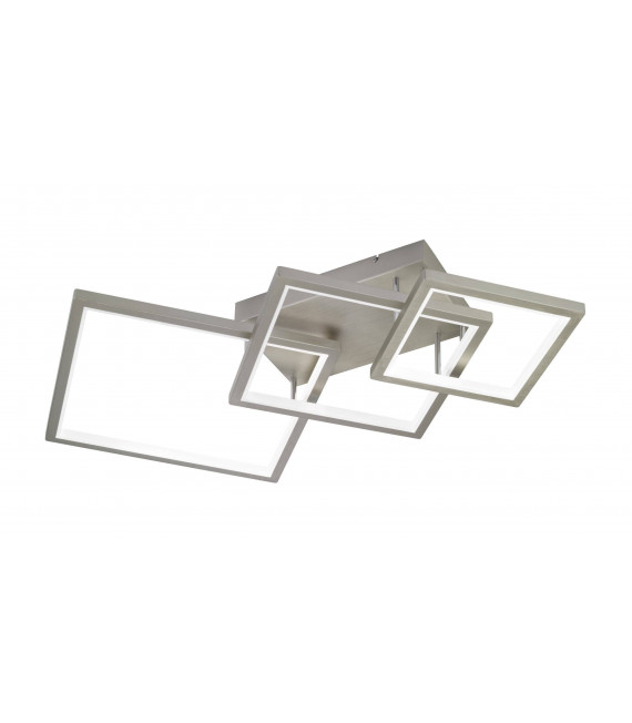 VISO Deckenleuchte Matt Nickel 1 LED-Lampe