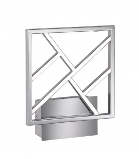 FOX Wandleuchte Matt Nickel 1 LED Lampe