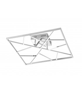 FOX Deckenleuchte Matt Nickel 1 LED-Lampe