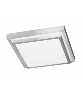 HALDEN Deckenleuchte aus gebürstetem Aluminium 1 LED-Lampe