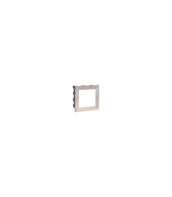 Lámpara de pared Tobillo, aluminio y policarbonato, 8 cm.