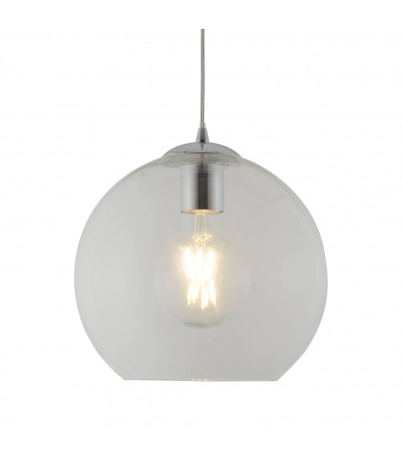Lampada a sospensione Balls, vetro ambra, 25 cm