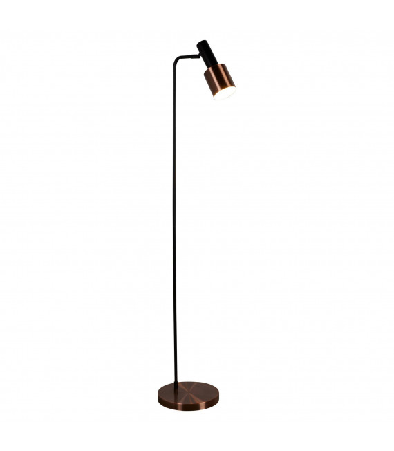 Lampada da terra Danimarca, cromata