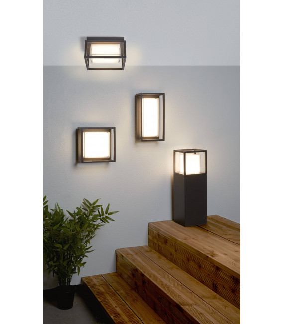 Plafonnier 29 cm Outdoor Lights, en aluminium et polycarbonate