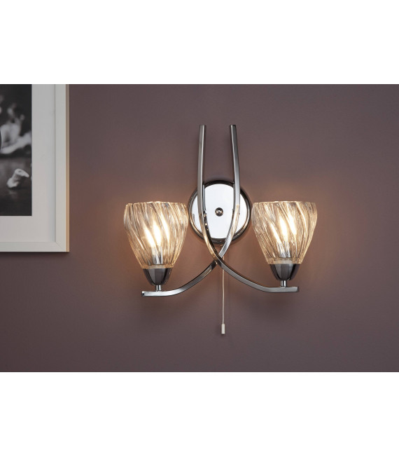plafonnier ventilateur vintage 2 ampoules e27 max 60w brun patiné