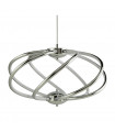 plafonnier ventilateur vintage 2 ampoules e27 max 60w brun patiné