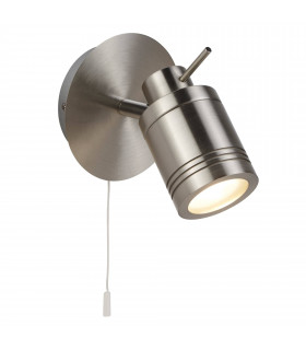 Lampada da parete Samson, ottone antico, 1 lampadina