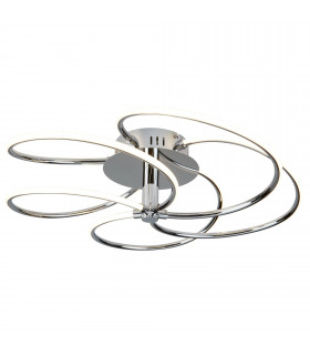 plafonnier ventilateur vintage 2 ampoules e27 max 60w brun patiné