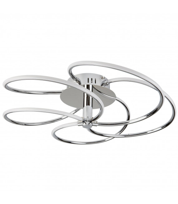 plafonnier ventilateur vintage 2 ampoules e27 max 60w brun patiné