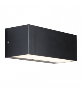 Applique 12W Led Outdoor, polycarbonate, anthracite