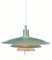 Plafonnier KIRKENES Gris 1 ampoule