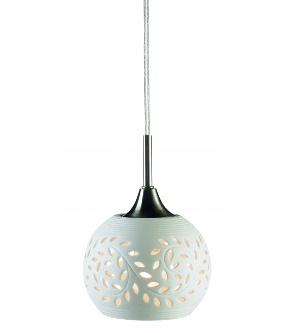LOHALS pendant lamp in steel 1 bulb
