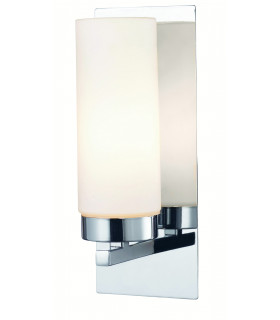 NORRSUNDET Badezimmer Wandleuchte Chrom 1 Glühbirne