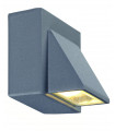 CARINA gray garden wall light 1 bulb