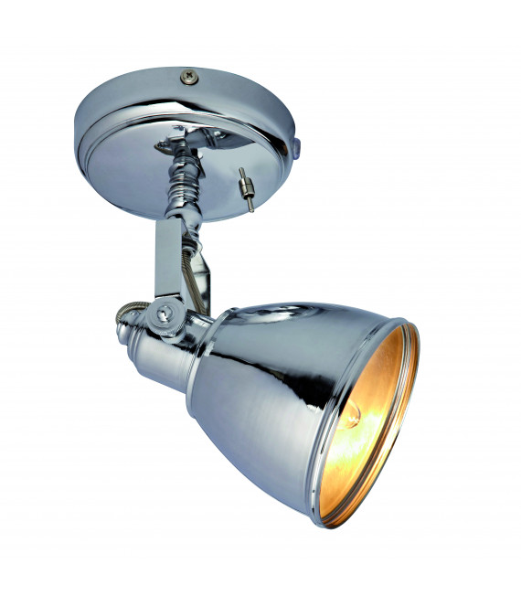 FJÄLLBACKA chrome wall light 1 bulb
