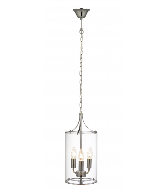 VINGA chrome ceiling light 3 bulbs