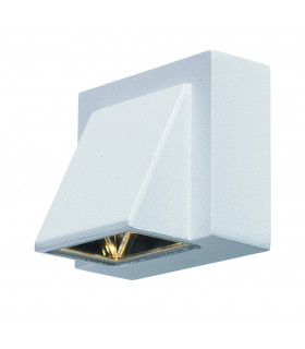 Applique murale de jardin CARINA blanche 1 ampoule