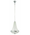 GRÄNSÖ crystal ceiling light chrome 2 bulbs