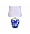 GÖTEBORG table lamp blue 1 bulb