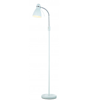 VIKTOR Weiße Stehlampe 1 Glühbirne