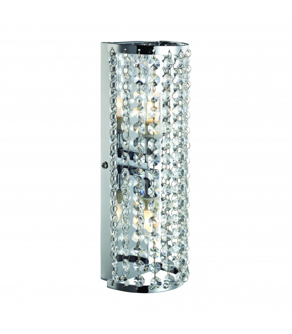 Applique bagno LYSEKIL cromato 2 lampadine