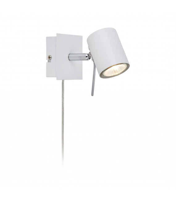 Applique murale HYSSNA LED blanche 1 ampoule