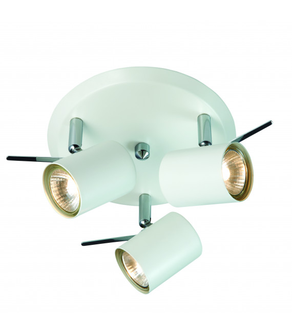 Badezimmer Deckenleuchte HYSSNA LED Weiß 3 Lampen
