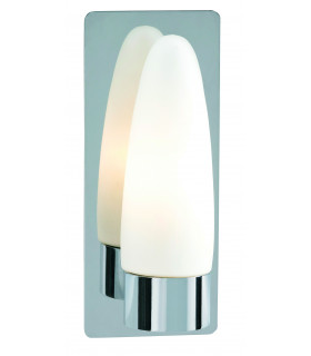 Buffy Badezimmer Wandleuchte LED Chrom 1 Glühbirne