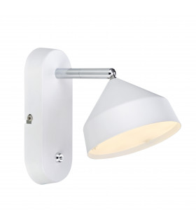 TRATT aplique blanco 1 bombilla