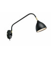 VALENCIA wall light black 1 bulb
