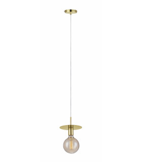 DISC plafón latón 1 bombilla