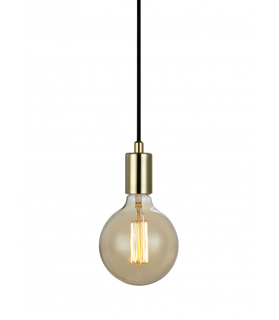 SKY lampada a sospensione in ottone 1 lampadina