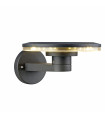 Applique murale de jardin NOMAD grise 8 ampoules