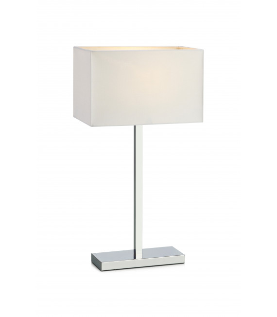 Lampada da tavolo SAVOY cromata 1 lampadina